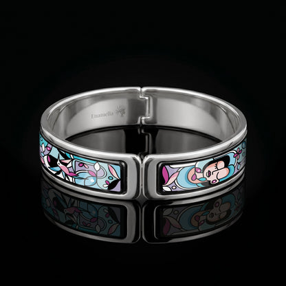 Enamel Gold Bracelet "MuseGem"