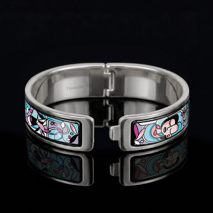 Enamel Gold Bracelet "MuseGem"